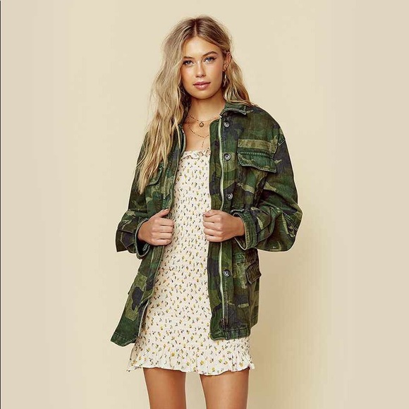 Seize The Day Camo Army Jacket 